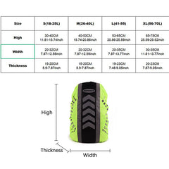 Waterproof Dustproof Rain Cover Backpack Reflective Sport Bag Cover