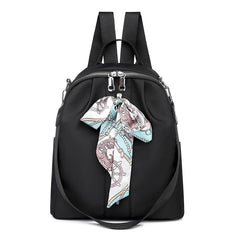 Waterproof Fabric Large Female Shoulder Bag Casual Travel Backpack