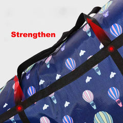 Waterproof Foldable Duffle Bag Travel Clothes Storage Bags Zipper