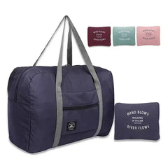 Waterproof Foldable Nylon Luggage Bag Casual Shoulder Bags