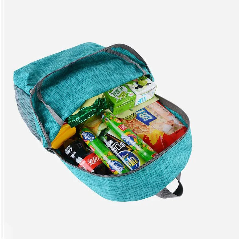 Waterproof Foldable Sport Backpack Adult Child Camping Double Shoulder Bag