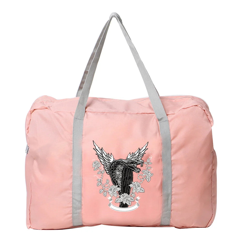 Waterproof Foldable Travel Duffel Bag Large Capacity Nylon