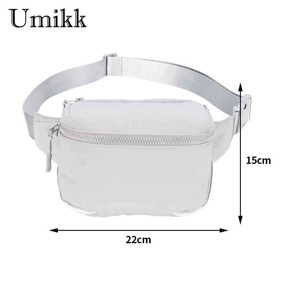 Waterproof Hip Waist Packs Unisex Yoga Bags Multi-function Outdoor Nylon
