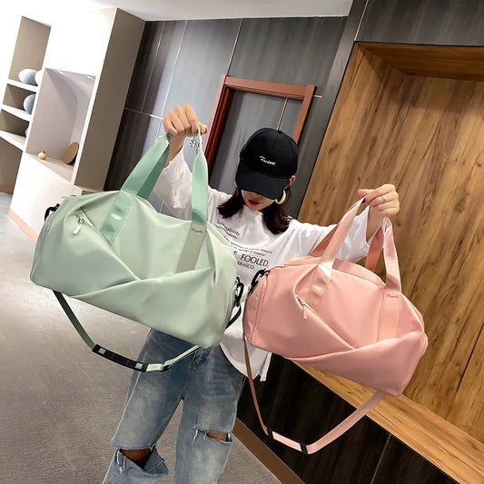 Waterproof Luggage Tote Handbag Travel Duffle Bag Gym Yoga Storage Shoulder Bag