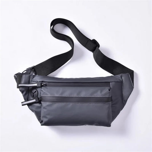 Man Waist Bag Chest Pack Outdoor Sports Crossbody Bag Army-Green