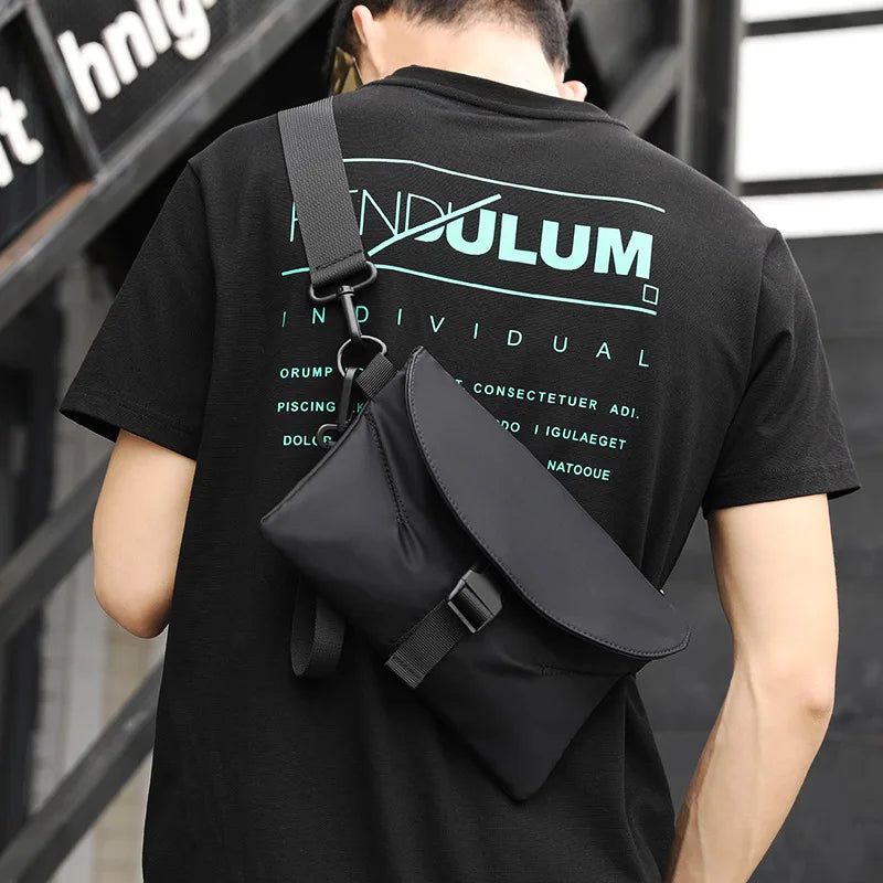 Waterproof Men Shoulder Bag Multifunction Messenger Bags Unisex Handbag