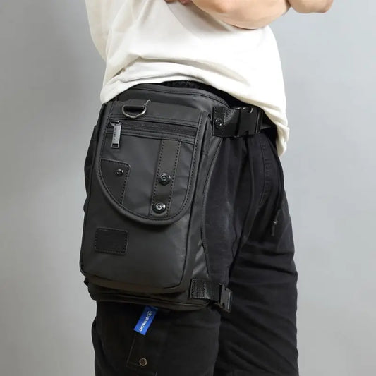 Waterproof Men Waist Pack Leg Bag Shoulder Bags Travel Motorcycle Tactical Chest