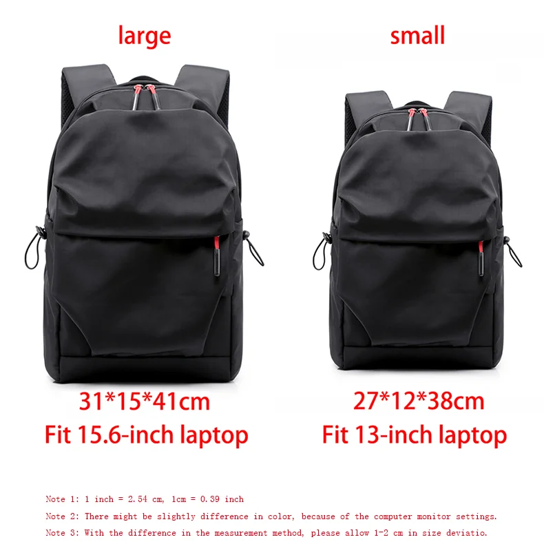 Waterproof Laptop Backpack 15.6 Inch Large Capacity School Book Bag