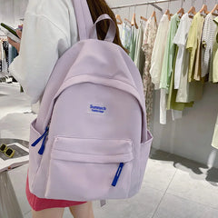 Waterproof Nylon Backpack for Teenagers School Bags for Girls Large Capacity