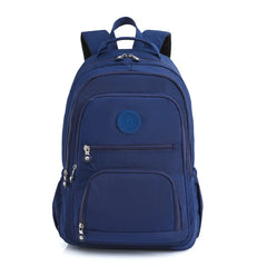 Waterproof Nylon Backpack for Women Travel Bag Large Capacity Rucksack