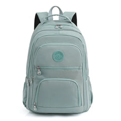 Waterproof Nylon Backpack for Women Travel Bag Large Capacity Rucksack