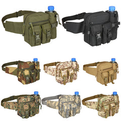 Waterproof Nylon Men Fanny Pack Military Tactical Drop Leg Bag