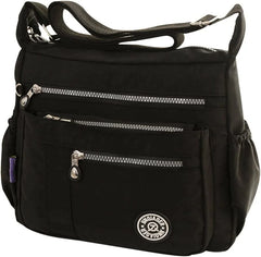 Waterproof Nylon Shoulder Bags Canvas Messenger Bag For Women Female Crossbody B