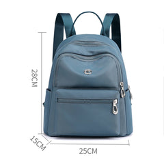 Waterproof Nylon Shoulder School Bags Travel Bagpack Girls Patchwork Backpack