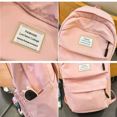 Waterproof Nylon Women Backpack Large Capacity