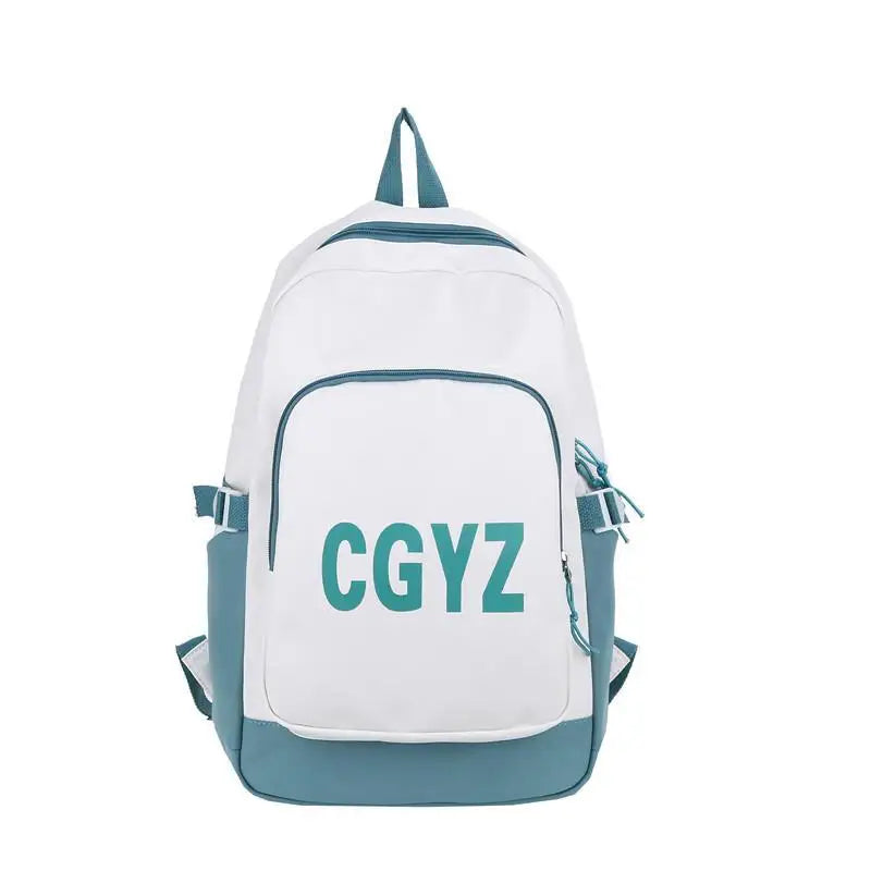 Waterproof Nylon Women Backpack for School