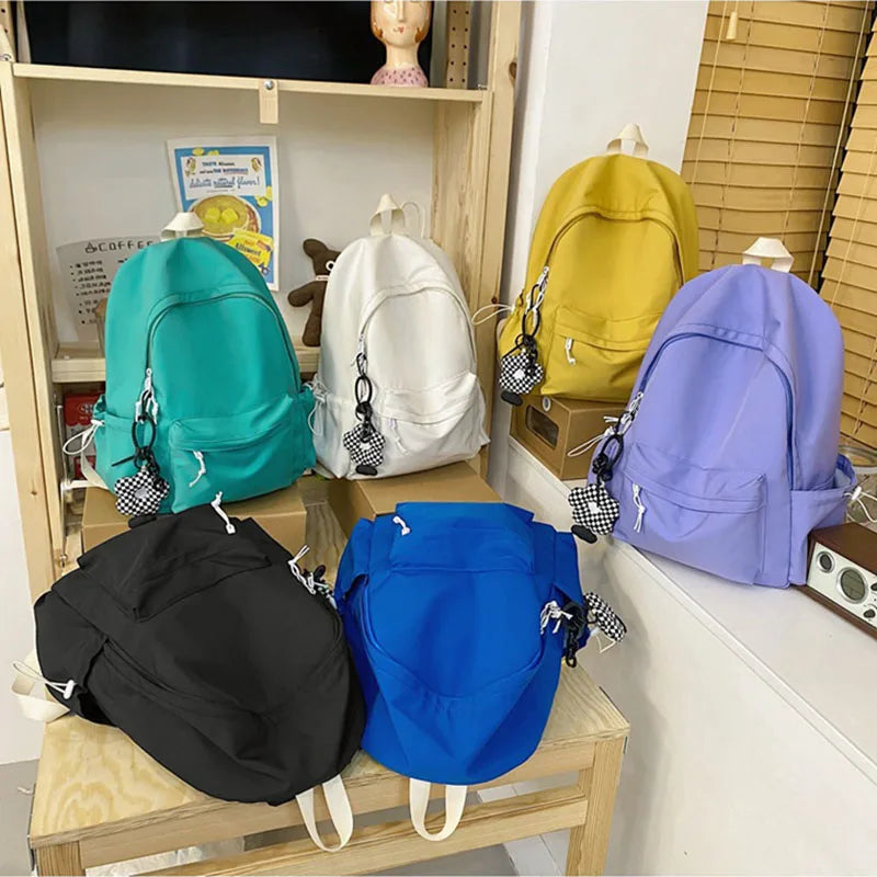 Waterproof Nylon Women Backpack & Travel Bag Set