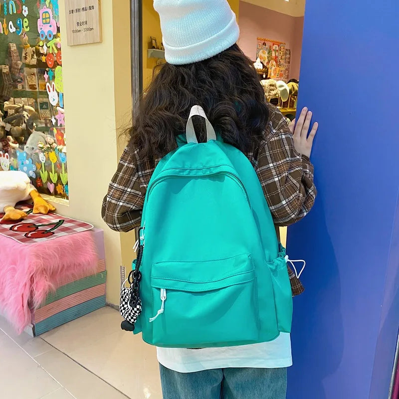 Waterproof Nylon Women Backpack & Travel Bag Set