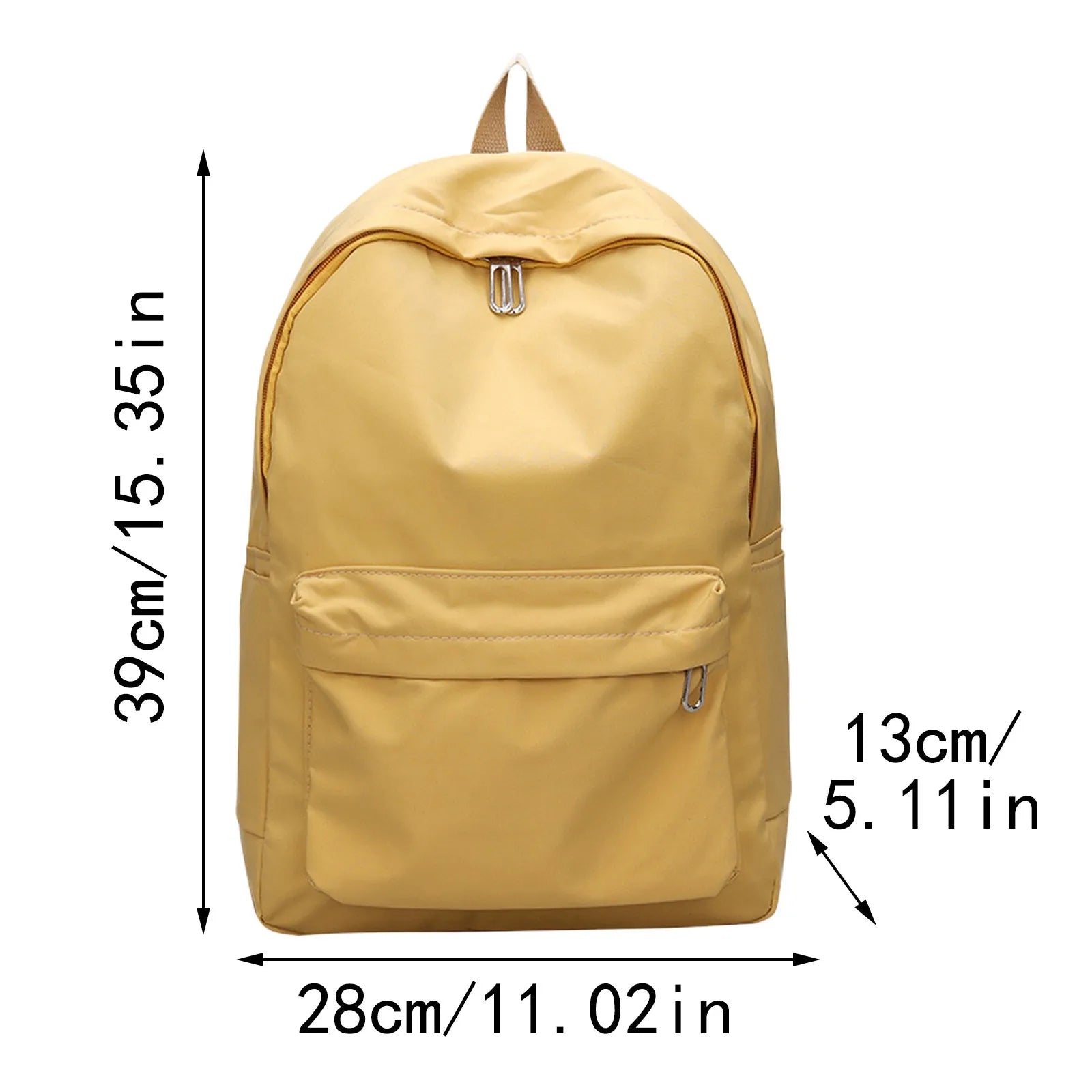 Waterproof Nylon Travel Backpack Schoolbag