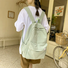 Waterproof Nylon Women Backpack Female Travel Bags Backpacks Schoolbag