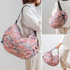 Waterproof Outdoor Travel Storage Bag Foldable Shopping Bag Canvas