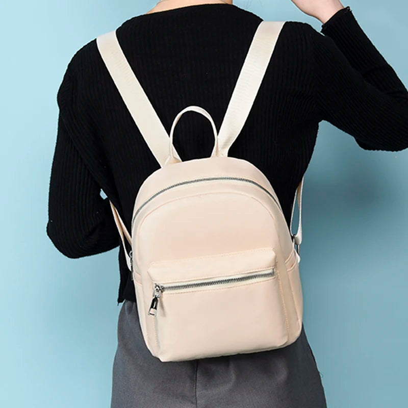 Waterproof Oxford Backpack Women School Bags Female Travel Small Bag