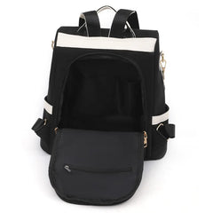 Waterproof Oxford Women's Anti-Theft Schoolbag