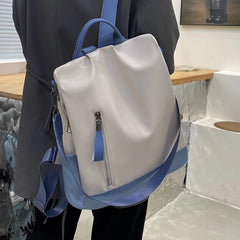Waterproof Oxford Women's Backpack Anti-theft Schoolbag