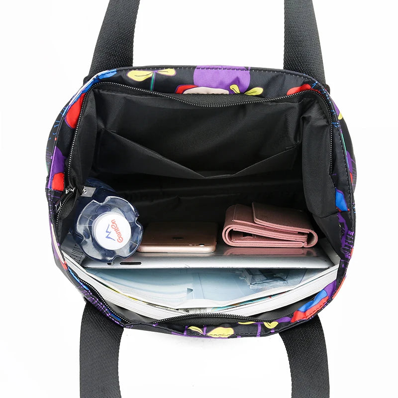 Waterproof Oxford Duffle Bag Large Capacity Women Travel Bags Shoulder Bag