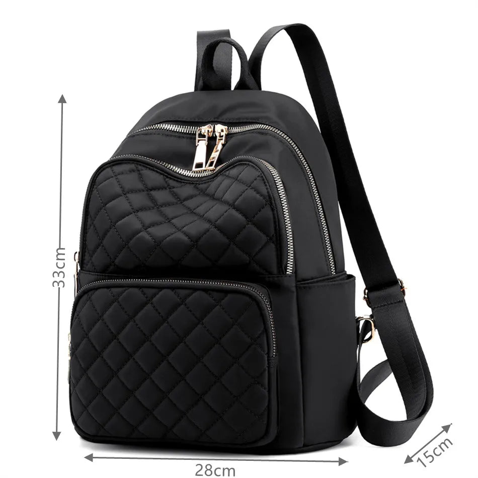 Waterproof Oxford Small Backpack Purse for Women