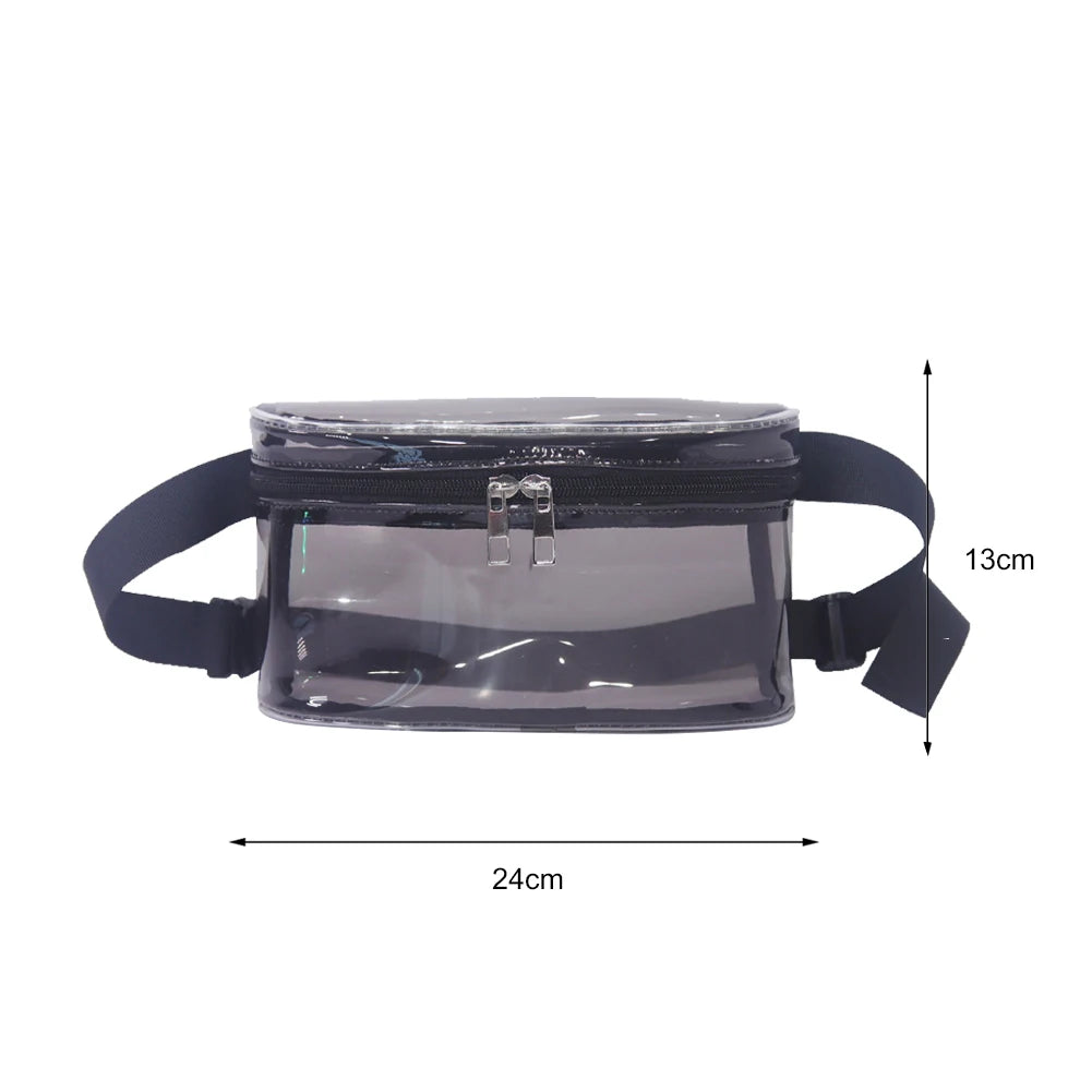 Waterproof PVC Pockets Novelty Girls Pochete Waist Bag