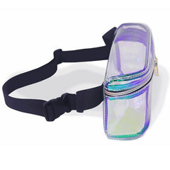 Waterproof PVC Pockets Novelty Girls Pochete Waist Bag