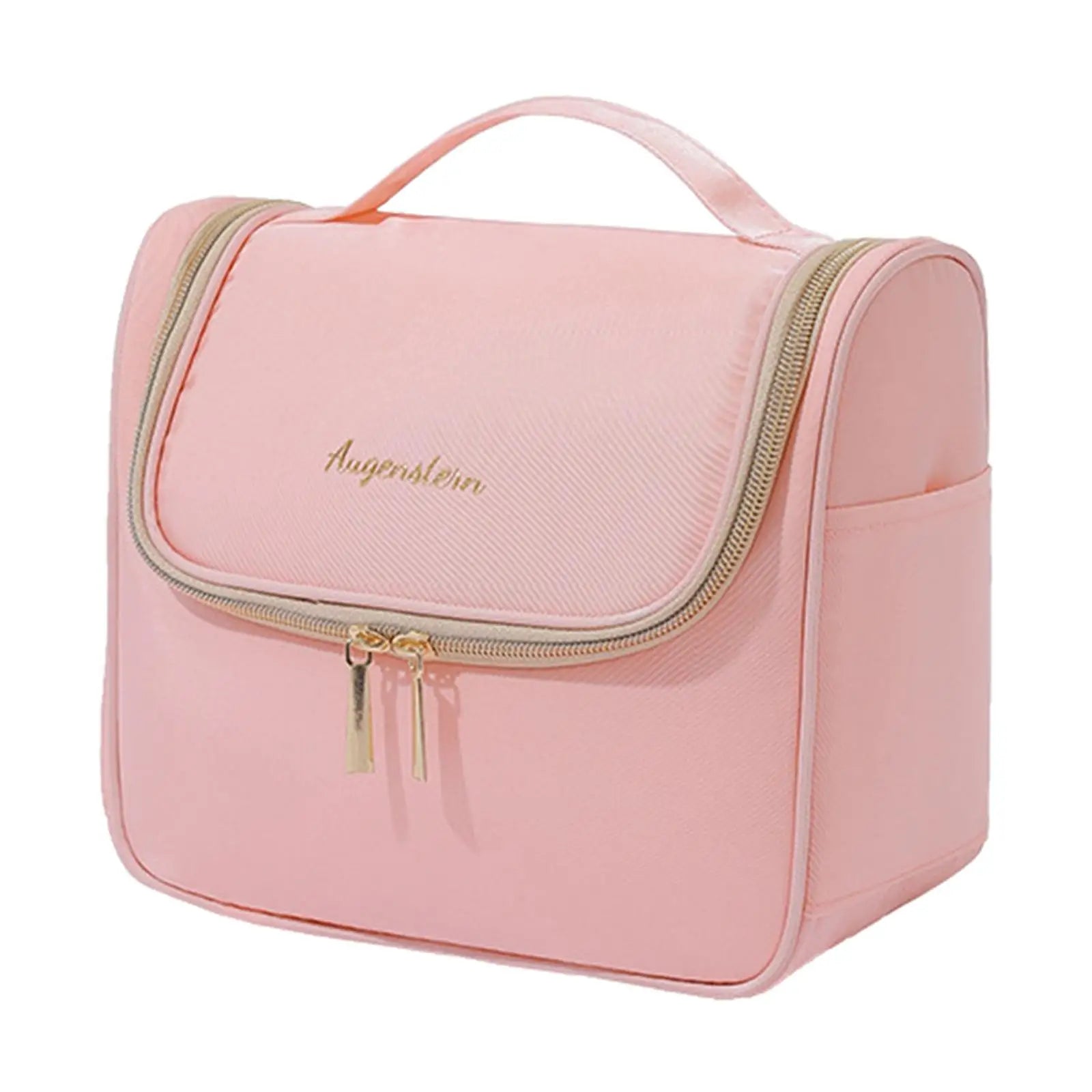 Waterproof Portable Cosmetic Organizer Pouch with Hook Hanging Toiletry Bag