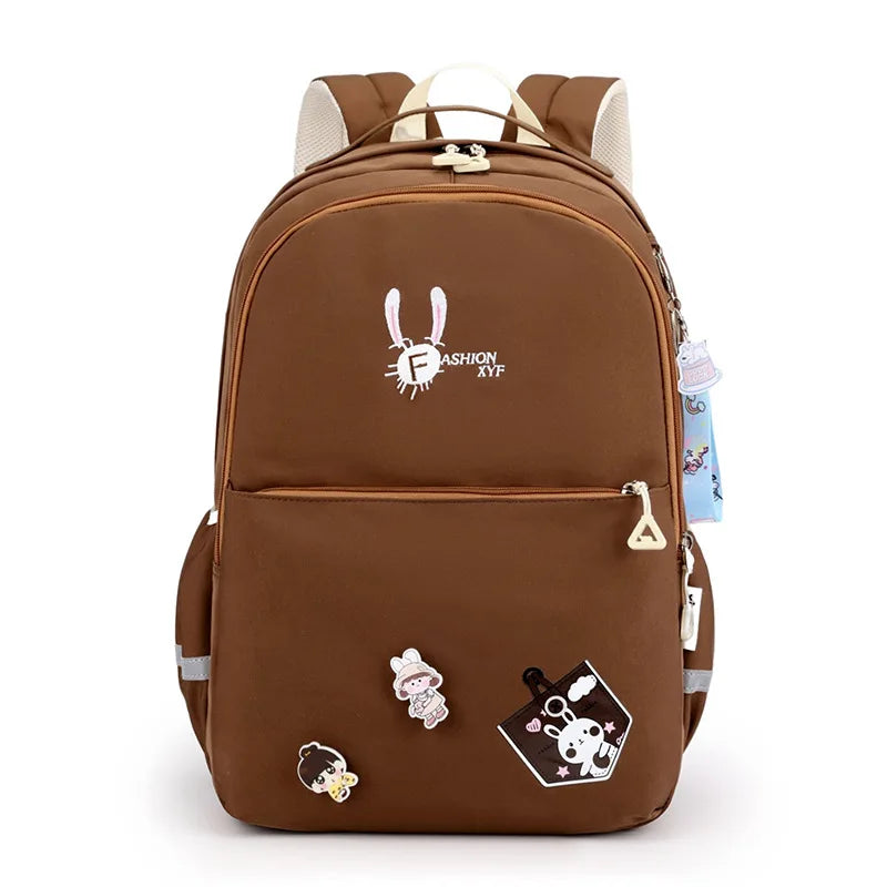 Waterproof School Backpack Girls Orthopedic Book Bag Mochila Infantil