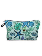 Waterproof Starfish Cosmetic Organizer Bag Portable Makeup Bag