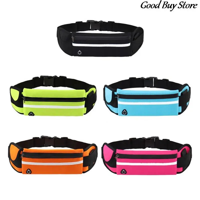 Waterproof Running Waist Bag Holder Belt Bags Fitness Gym Pouch Men Women