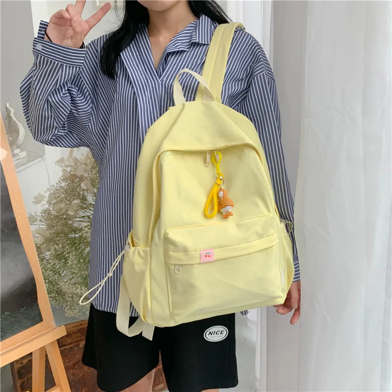 Waterproof School Backpack Nylon Travel Large Capacity Backpacks for Teenagers