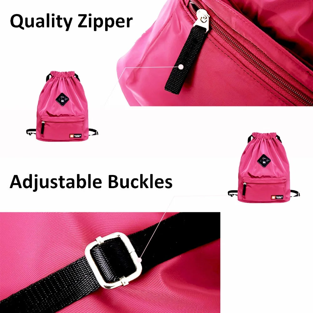 Waterproof Gym Bag Softback Sports Backpack Men Women Fitness Backpack