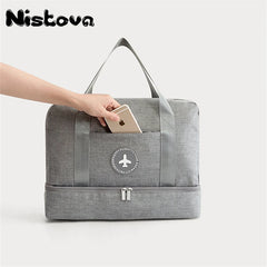Waterproof Sports Bag Yoga Mat Bag Coech Bag Women Sport Bag Dry and Wet Separat