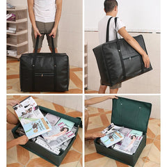 Waterproof Luggage Bag Travel Clothes Storage Zipper Duffle Bag