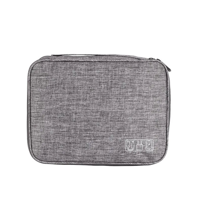 Waterproof Travel Elec. Organizer Bag Double Layer Large Capacity