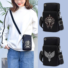 Waterproof Phone Case Skull Theme Cross Body Pouch