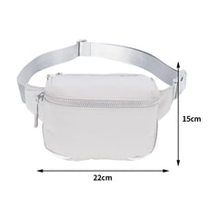 Waterproof Waist Bag Casual Unisex Hip Waist Packs Multi-function Outdoor
