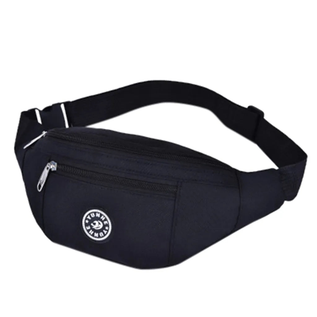 Waterproof Waist Pack Women Belt Bag Travel Men Fanny Pack Hip Bum Canvas