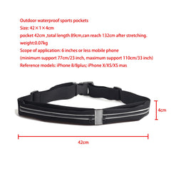 Waterproof Waist Packs Casual Nylon Passport Money Chest Fanny