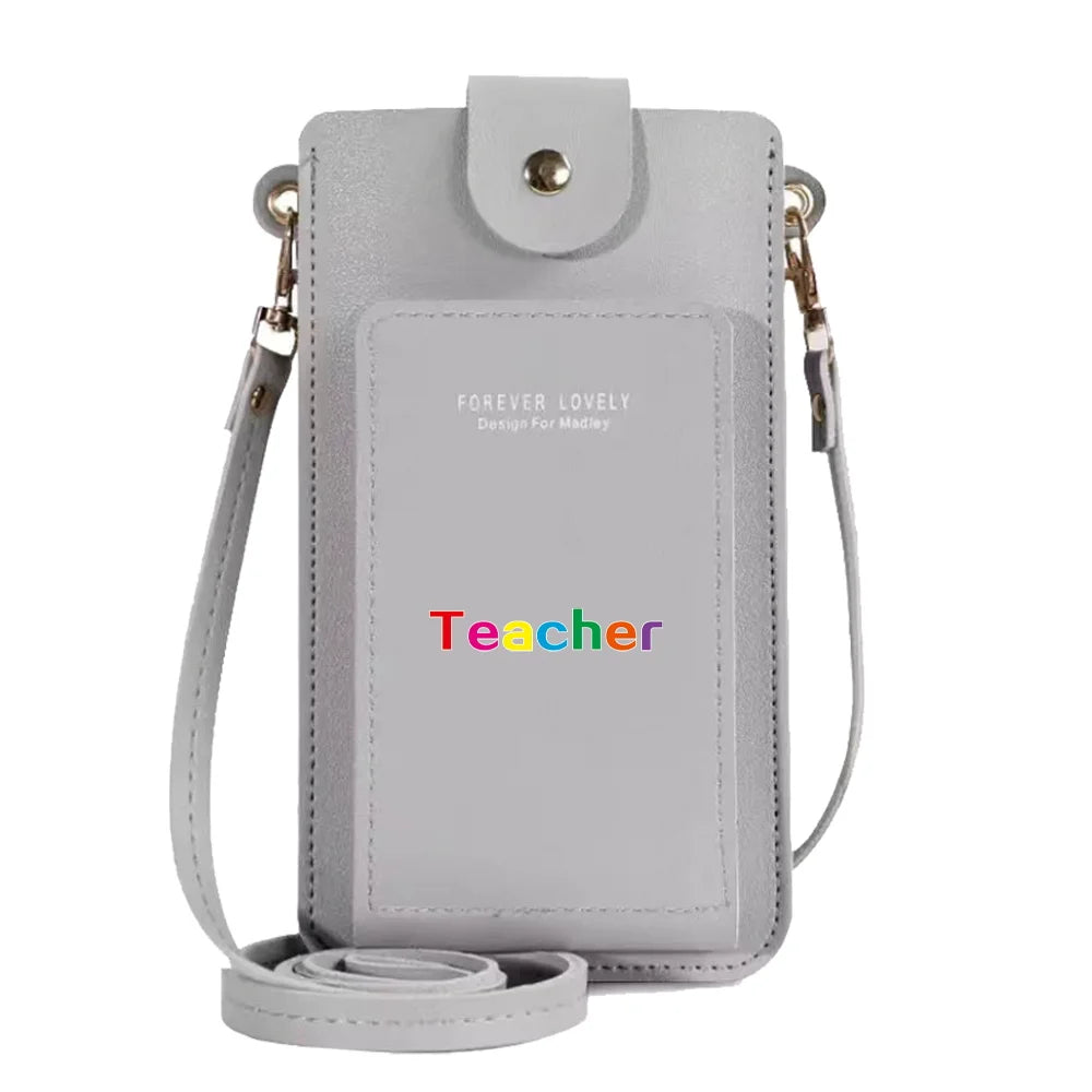 Waterproof Wallets Card Pack Touch Screen Mobile Phone Bag Women's Crossbody Sho