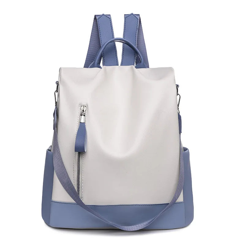 Waterproof Pu Leather Women's Business Backpack