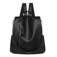 Waterproof Pu Leather Women's Business Backpack