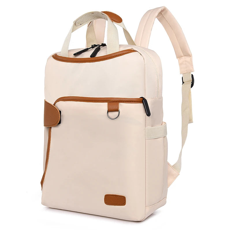 Waterproof Women Business Backpack Oxford Student School Laptop Bag