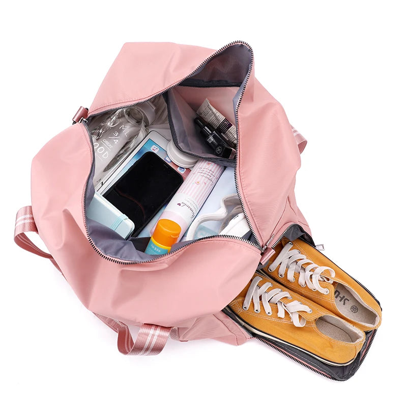 Waterproof Women Handbag Travel Bag Multifunction Shoulder Bag